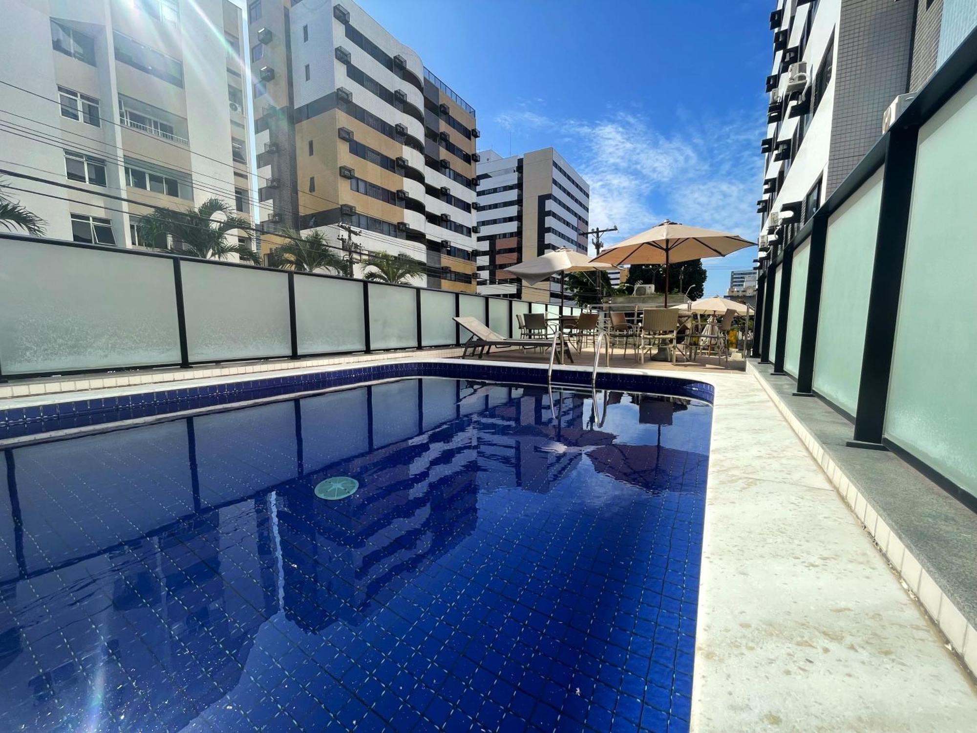 Apto 250M Da Praia Em Ponta Verde I Piscina I Garagem 709 Maceio  Exterior photo